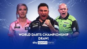 2023 PDC World Darts Championship: Watch live stream of the draw for this year's event at Alexandra Palace