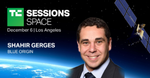 Blue Origin’s Shahir Gerges discusses a post-ISS orbital economy at TC Sessions: Space