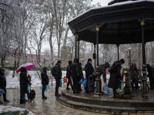 Bombed, not beaten: Ukraine’s capital flips to survival mode