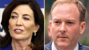 Some of NY Gov. Kathy Hochul's top donors privately sound alarm over GOP candidate Lee Zeldin surge