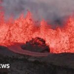 Spectacular scenes as Hawaii volcano erupts