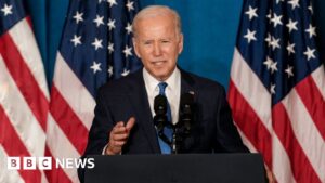 US midterms: Biden warns election denial is 'path to chaos'
