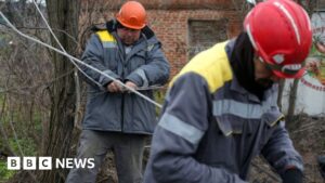 Ukraine war: 6 million without power as winter bites