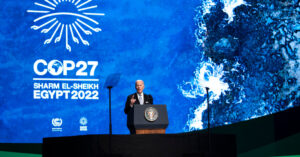 Video: Biden Hails U.S. Climate Initiatives at COP27 in Egypt