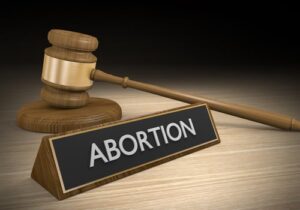 abortion words and gavel